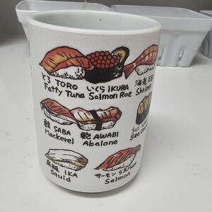 Japanese Yunomi Sushi Ceramic Tea Cup